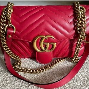 Gucci Marmont Flap leather crossbody bag